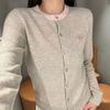  CDG xám cổ hồng chữ lồng CC 