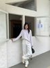  Áo len dài tay cashmere họa tiết ngực 