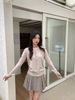  CDG xám cổ hồng chữ lồng CC 