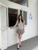  CDG xám cổ hồng chữ lồng CC 