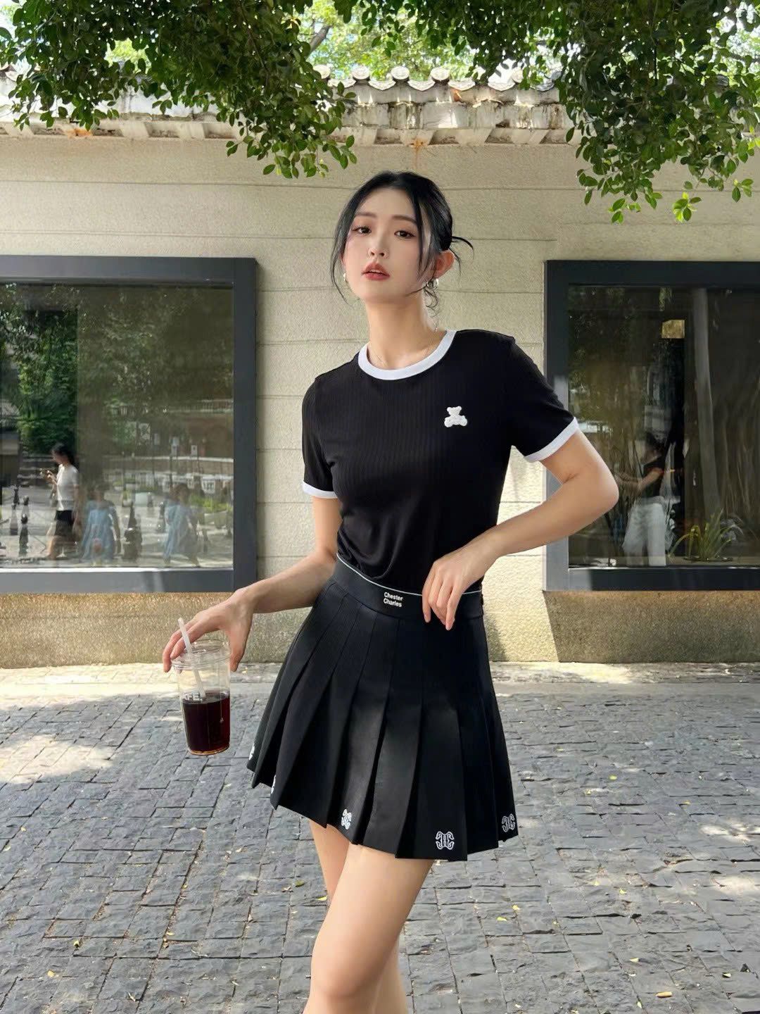  Áo thun Tăm- gấu trắng 