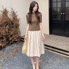  Chân váy xếp ly - be 
