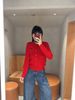  CDG đỏ chữ CC đen 