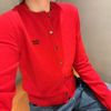  CDG đỏ chữ CC đen 