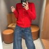  CDG đỏ chữ CC đen 