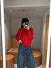  CDG đỏ chữ CC đen 