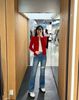  CDG đỏ chữ CC đen 