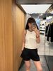  Áo 3 lỗ trắng viền đen 