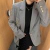  Áo vest kẻ caro - 2 túi 