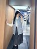  Ghile dạ tweed xanh 