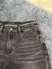  Quần jean mài kèm belt 