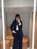  Áo vest đen - kèm dây nơ trắng 
