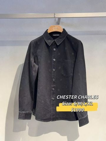  Áo Sơ mi jean hoa trà 