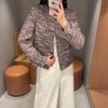  Áo dạ tím nhạt blink 