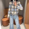  Áo CDG hình thoi 