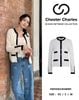  CDG trắng 4 túi viền đen 