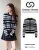  CDG thổ cẩm chữ C.Charles 