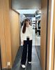  Áo CDG trắng xù 