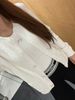  Áo CDG trắng xù 