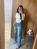  Jean xanh nhạt - kèm belt 