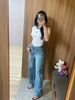  Jean xanh nhạt - kèm belt 