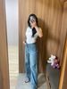  Jean xanh nhạt - kèm belt 