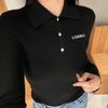 Áo polo đen - len tăm 
