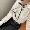  Sơ mi thắt cà vạt nữ 