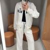  Bộ áo khoác và quần nỉ trắng 07 set 