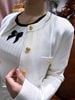  CDG trắng cúc vàng 