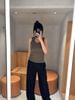  Áo tanktop màu xanh rêu 