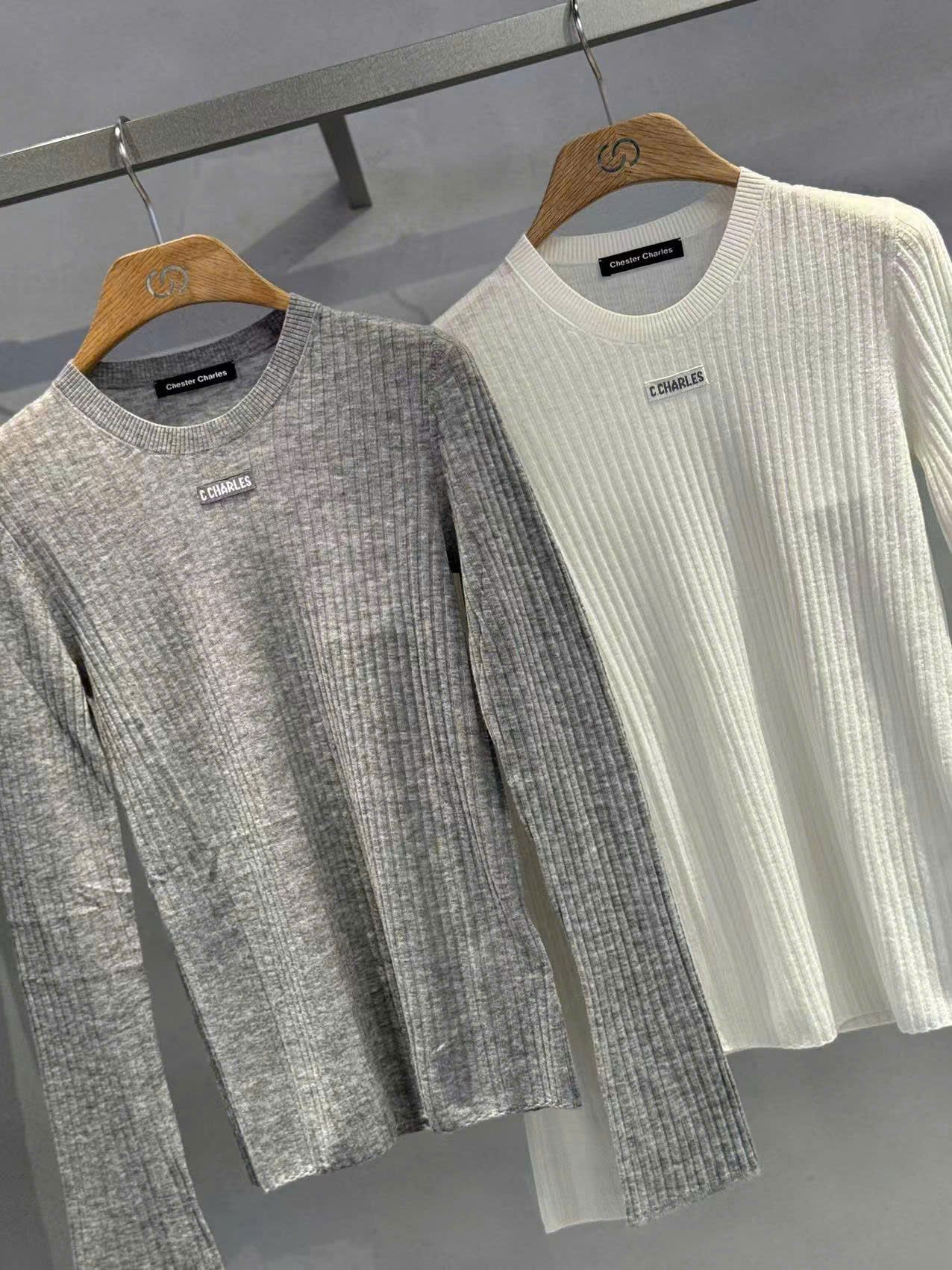  Áo len giấy trắng 