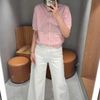  Áo CDG trám hồng ngắn tay 