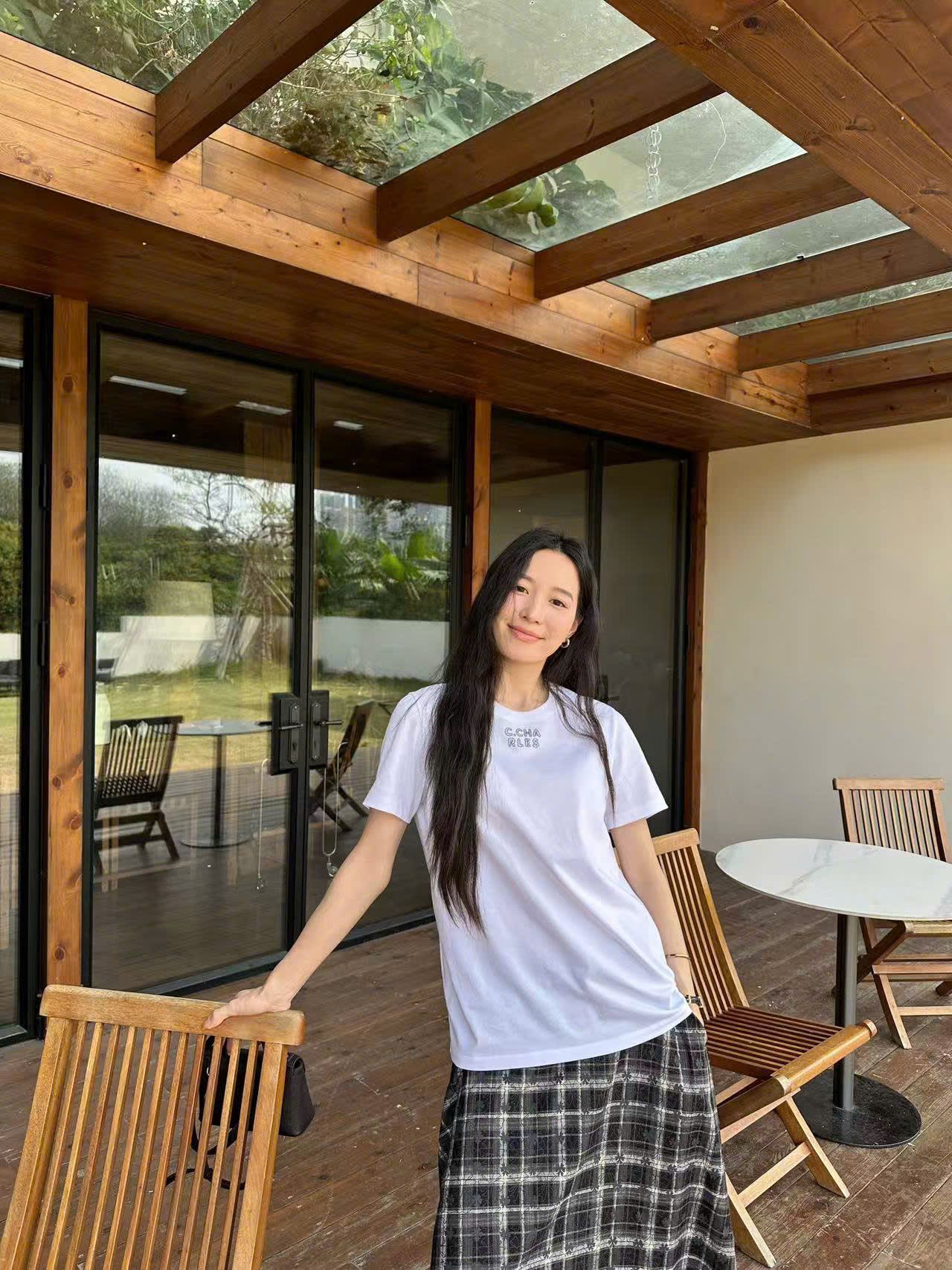  Chân váy caro kẻ CH SET 