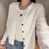  SET Áo CDG và áo tanktop trắng in chữ CC phối viền 