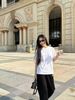  Áo phông trắng họa tiết CH 
