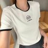  Áo thun tăm trắng - logo xê quin 
