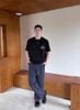  Áo phông đen- ngôi sao, logo trắng túi ngực 
