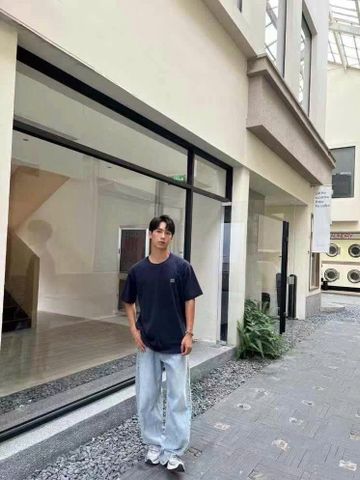  Quần jean nam - xanh nhạt vạt chéo 