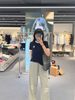  Áo phông đen gấu trắng nhỏ 