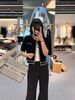  Quần vải 2 xích vàng cạp quần 