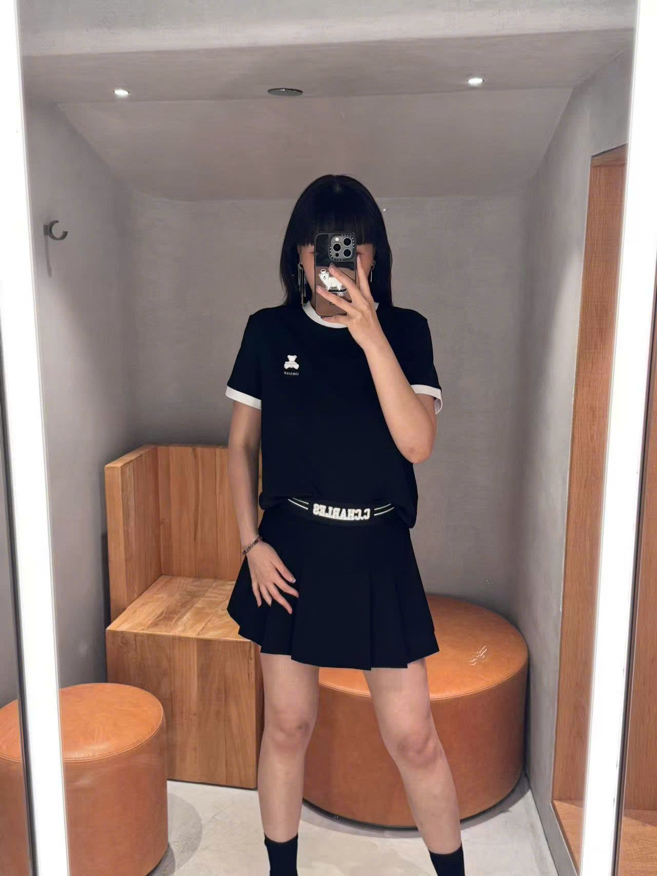  Chân váy, cạp thun C.Charles 