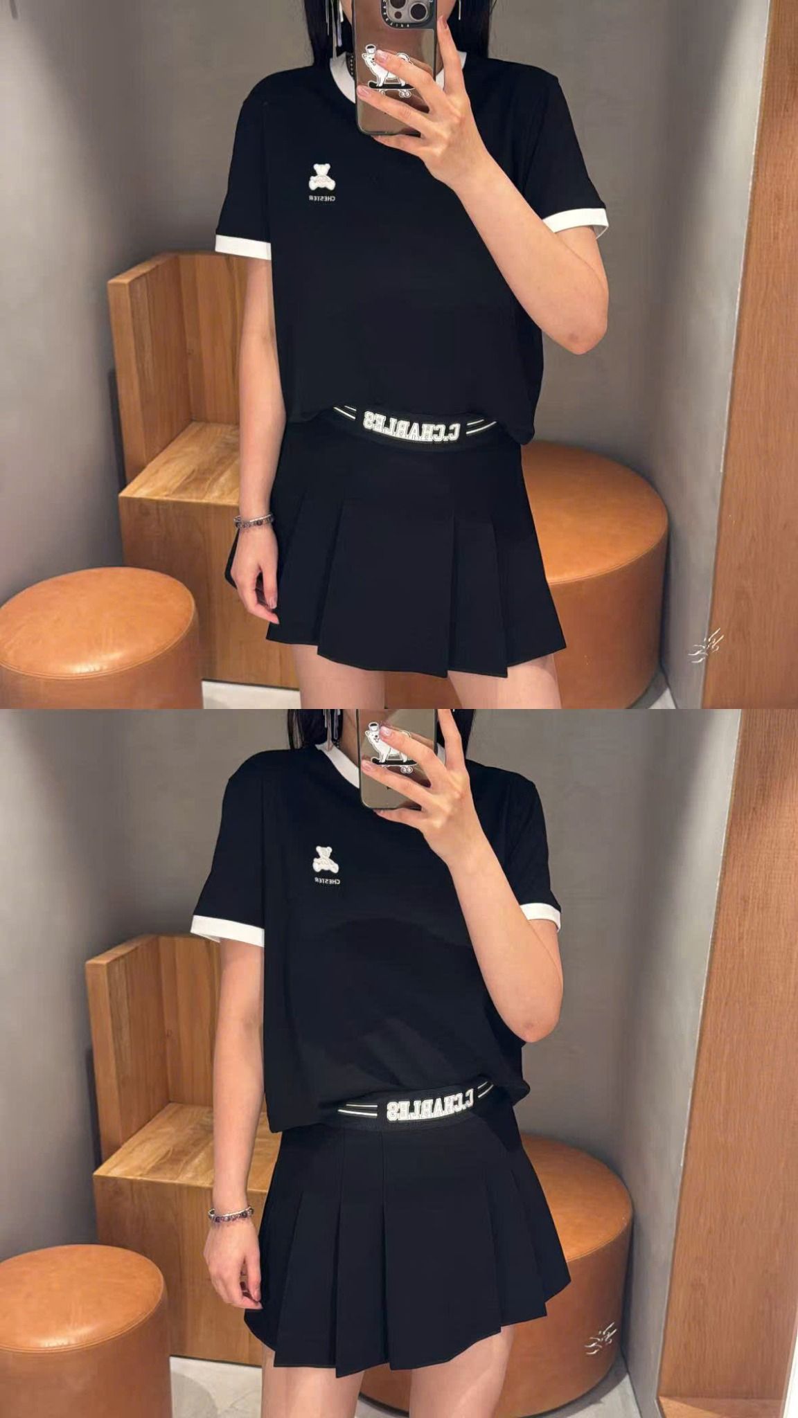  Chân váy, cạp thun C.Charles 