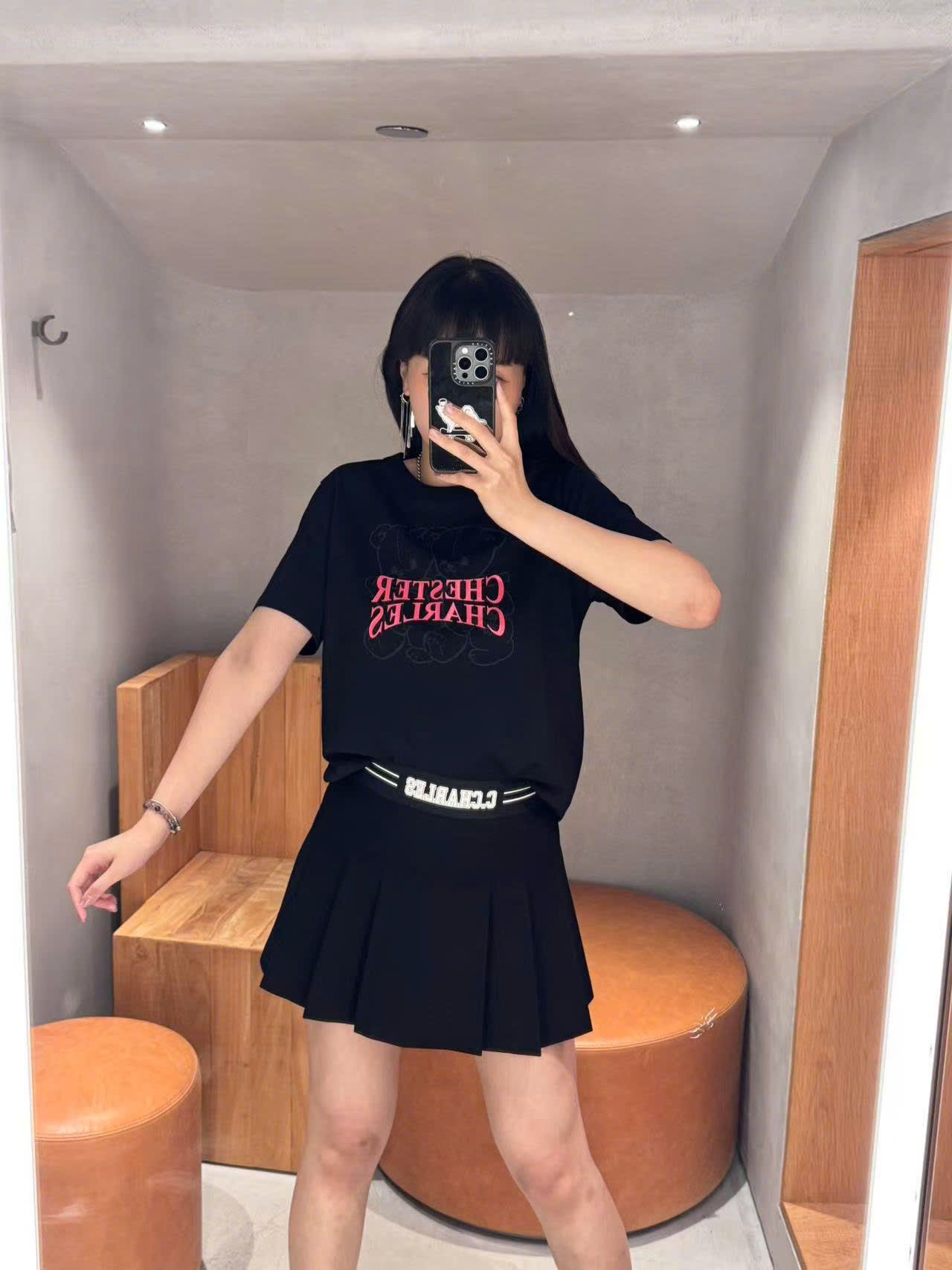  Chân váy, cạp thun C.Charles 