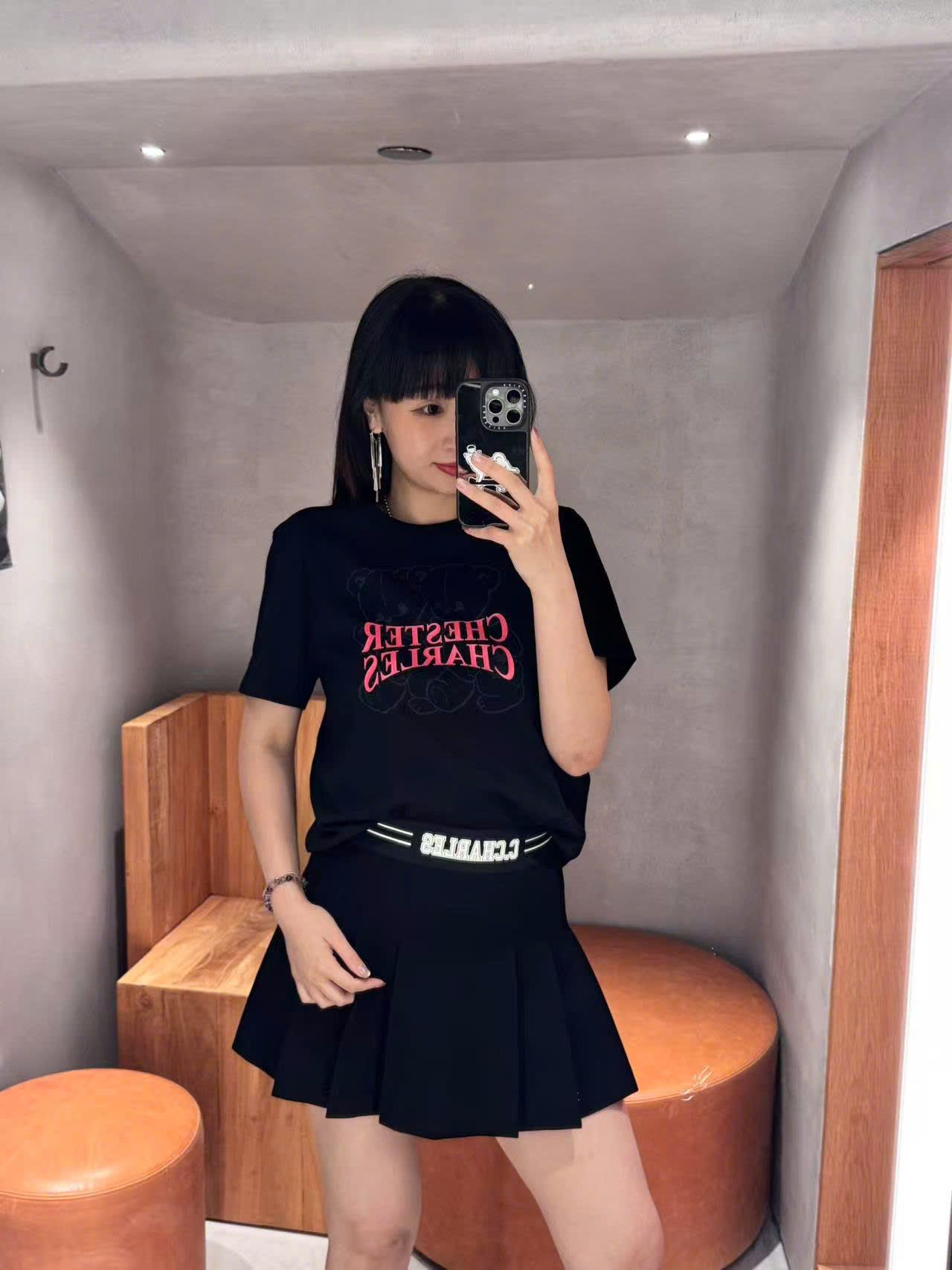  Chân váy, cạp thun C.Charles 