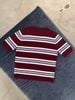  Áo ngắn tay đỏ kẻ trắng , xanh ngang 