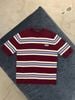  Áo ngắn tay đỏ kẻ trắng , xanh ngang 