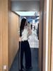  Áo CDG trắng ngắn tay full logo CC 