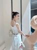  Quần gió trắng gấu 