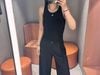  Áo 3 lỗ đen viền trắng 